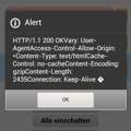 Unterschiedliche HTTP-Responses mit unterschiedlichen mobilen Internet-Providern