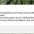 vmWare Installation geht nicht