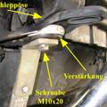 VW T4 Sensor an Abschleppöse vorn unter Stoßstange?
