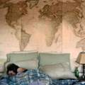 Wand-welt-Karte