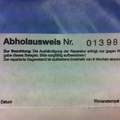 Ware nicht abgeholt (nach 4 Jharen)