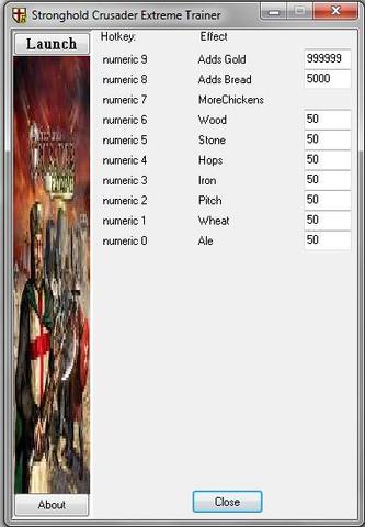 stronghold crusader extreme hd cheats