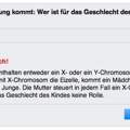 Warum sind eineiige Zwillinge immer vom gleichen Geschlecht, wenn dieses Fakt etwas anderes besagt?
