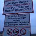 Was bedeutet dieses Verbotszeichen?