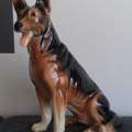 Wert von einem Porzellan-Schäferhund von der Marke Goebel