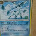Will Pokemon Karte verkaufen. Aber was ist da darauf kein Aufkleber ????