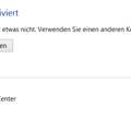 Win 8 Key funktioniert nach Media Center Upgrade nicht mehr
