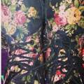 Wo gibts solche Schuhe ? *-* schwarz/blumen/vintage
