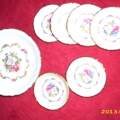 Wo kann man Wert von Konfekttellerchen von arzberg mit Blumenmotiv und Goldrand ermitteln?
