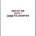 Word 07: Funktion Seitenzahl erst anzeigen, wenn mehr als eine Seite