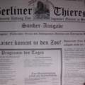 Zeitung bügeln ???