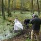 am 28.10. is die barfuss in nen Moor rein