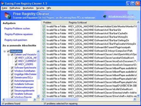 WINDOWS REGISTRY CLEANER windows registry cleaner: