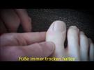 Nagelpilz behandeln mit Hausmitteln