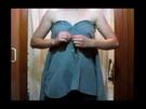 Ruckzuck ein Kleid binden aus einem Herrenhemd