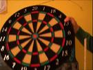 Dartscheibe richtig aufhängen