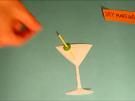 Klassischer Cocktail mit Martini: Dry Martini