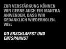 Autogenes Training vor dem Einschlafen - Lektion "Konzentrationstraining Körpergerichtet entpsannen"