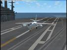 wie man bei Flugsimulator x ein flugzeug auf einem flugzeugträger landet