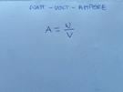 Umrechnung Volt - Watt - Ampere
