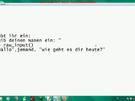 In Python ein Programm erstellen