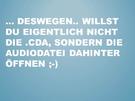cda-Dateien öffnen
