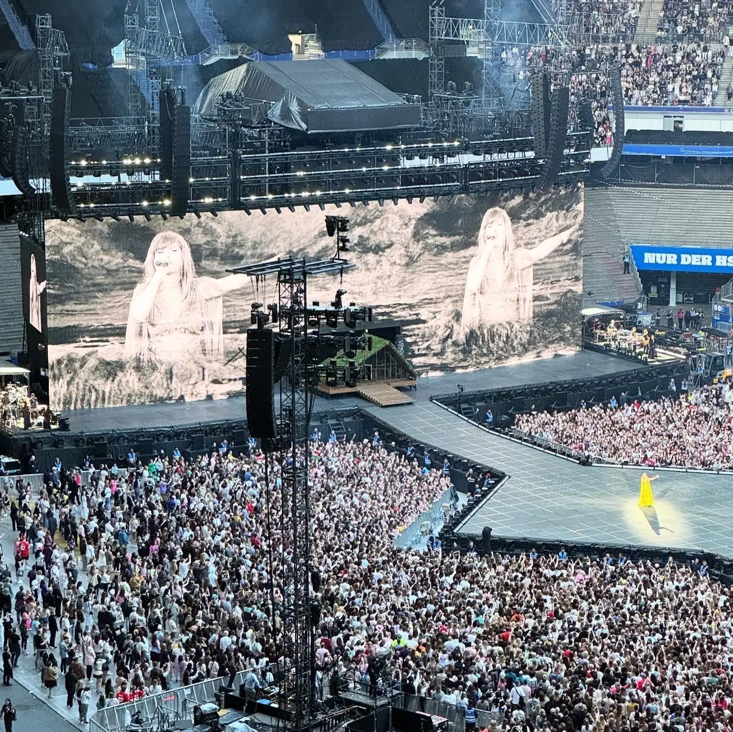 Taylor Swift Stadionansicht