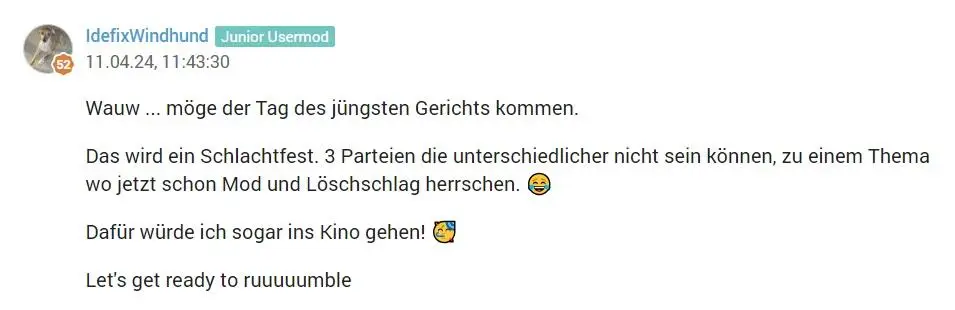 Bild von Forumbeitrag