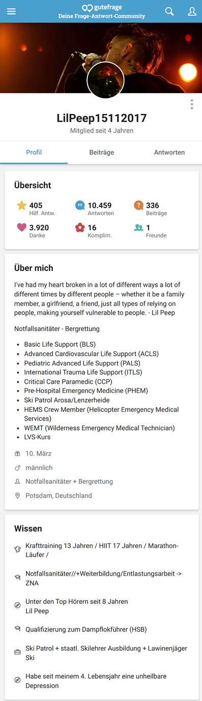 Profil von LilPeep15112017