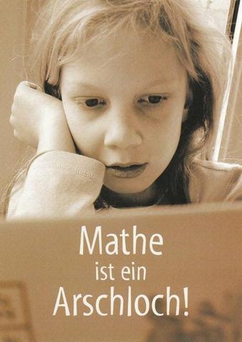 ... so isses ... - (Schule, Mathematik, Dyskalkulie)