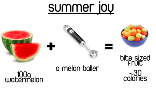Wassermelonenbälle - (Ernährung, abnehmen, Gewicht)