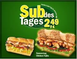  - (Gastronomie, Subway, Sandwich)
