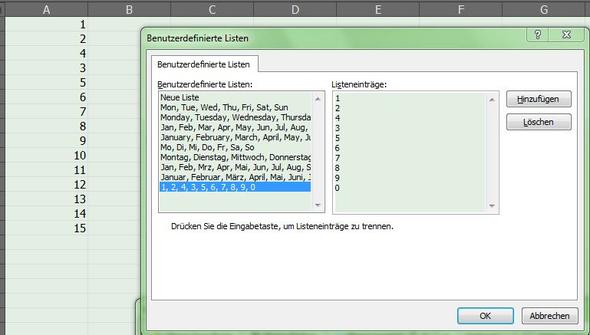 Screenshot - (Microsoft Excel, Tabelle)