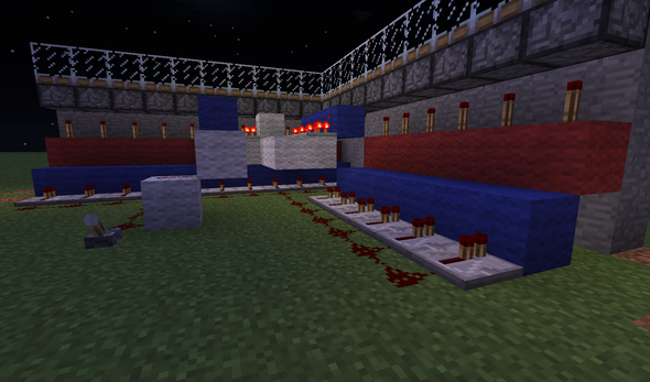 Sicht von Vorne - (Minecraft, Piston, GanjaCraft)