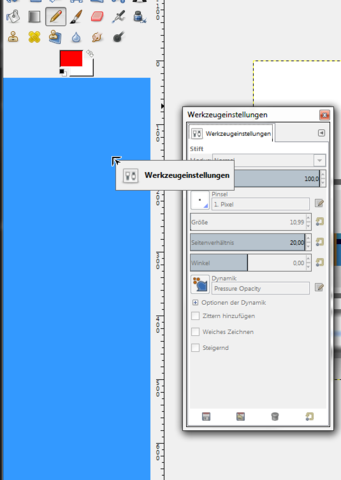 Die Beschreibung zum Bild "2" muss mindestens 2 Zeichen lang sein! - (Gimp, grafikprogramm)