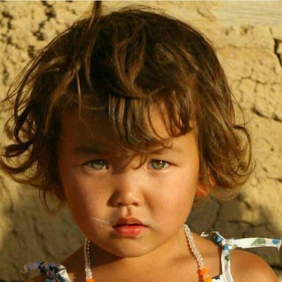 Das ist ein Mädchen aus der Westmongolei. - (Familie, Eltern, Aussehen)