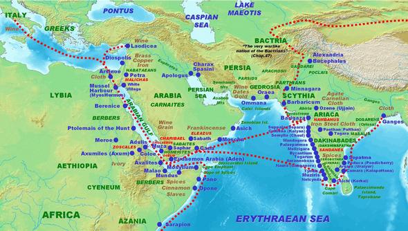Indo-Römischer Handel - (Geschichte, Volk, tamilen)