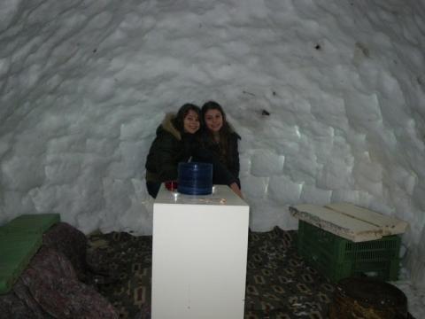 fertiges Werk - (Winter, Schnee, Iglu)