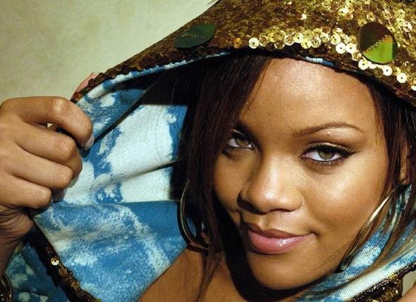 Rihanna Augenfarbe braun - (Augen, Rihanna)