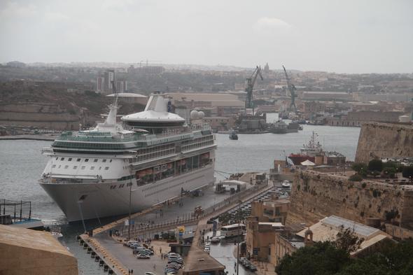 Pier von Valletta - (Reise, Ferien, Kreuzfahrt)