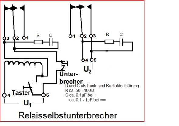 Relaisunterbrecher - (Elektronik, Elektrik, Elektrotechnik)
