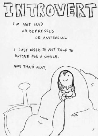 introvert - (Liebe, Beziehung, Menschen)