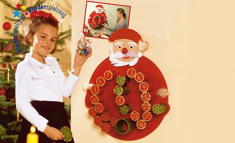 Adventskalender basteln - (Kinder, Geschenk, Weihnachten)