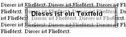 Transparentes Textfeld in Word 2000 s/w - (Computer, Windows, Textfeld)