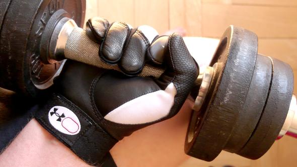 Under Armour batting gloves - (Fitness, Bodybuilding, Handschuhe)