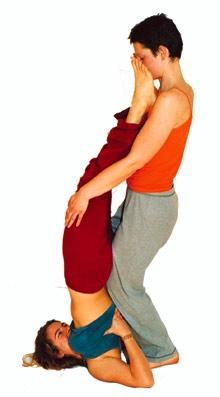 Yoga Partner Asana Schulterstand - (Yoga)