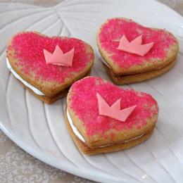 Heart to Heart Cookies - (Disney, küss den frosch)