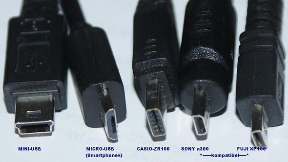 verschiedene MINI-USB Stecker - (Computer, Technik, Windows)