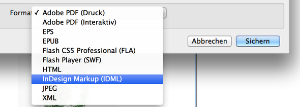 IDML aus dem Export - (Software, Adobe, Gestaltung)