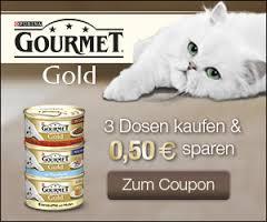 Katze Werbung Gourmet Gold Haustiere Futter Katzenfutter